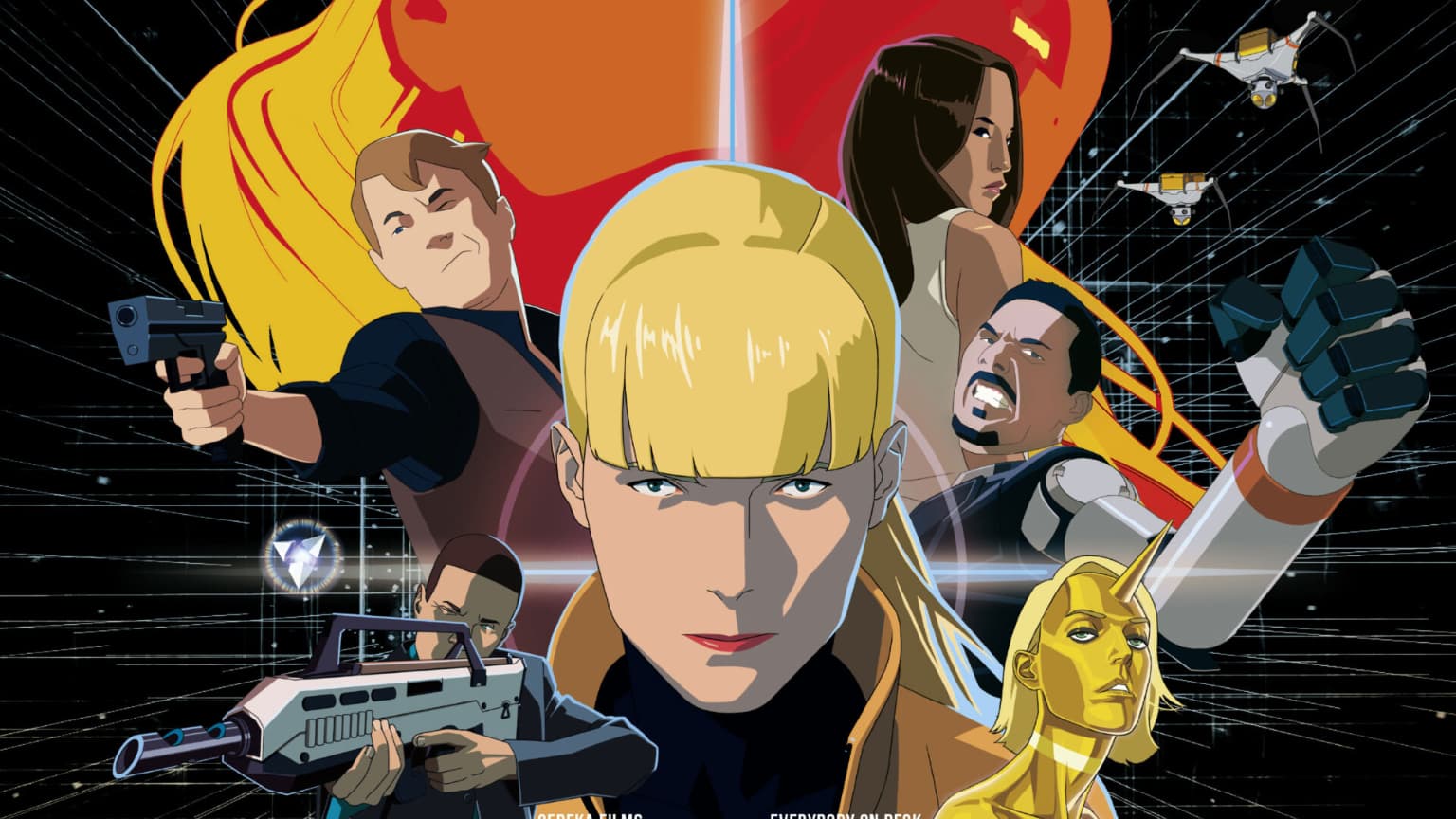 Affiche du film mars express.