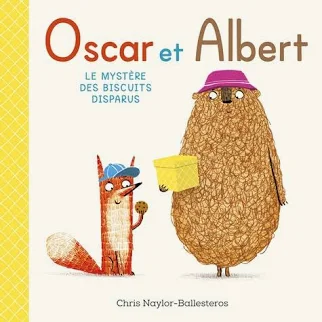 couverture de l'album Oscar et Albert le mystère des biscuits disparus