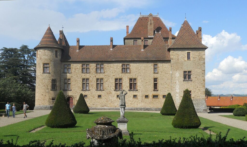Château de Septème en gros plan