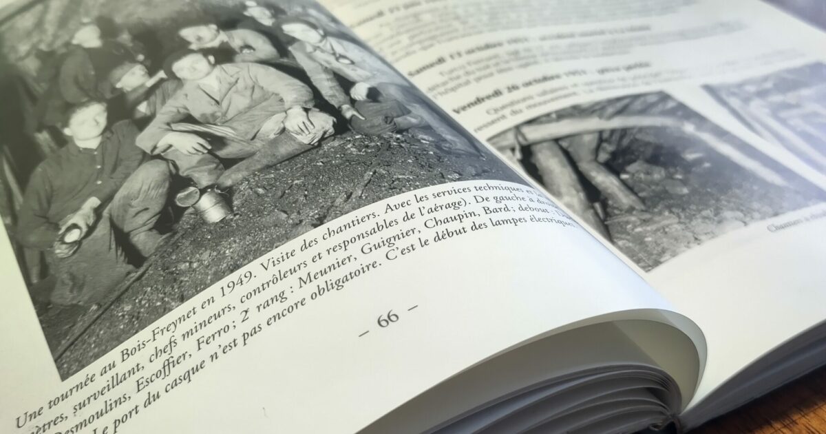 Livre sur la vie des Mineurs de La Mure — Photographie : Maud Bruder